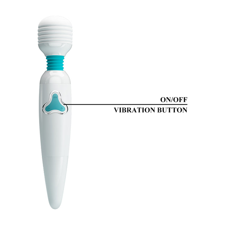 Pretty Love Cloud Silicone Rechargeable Wand Massager
