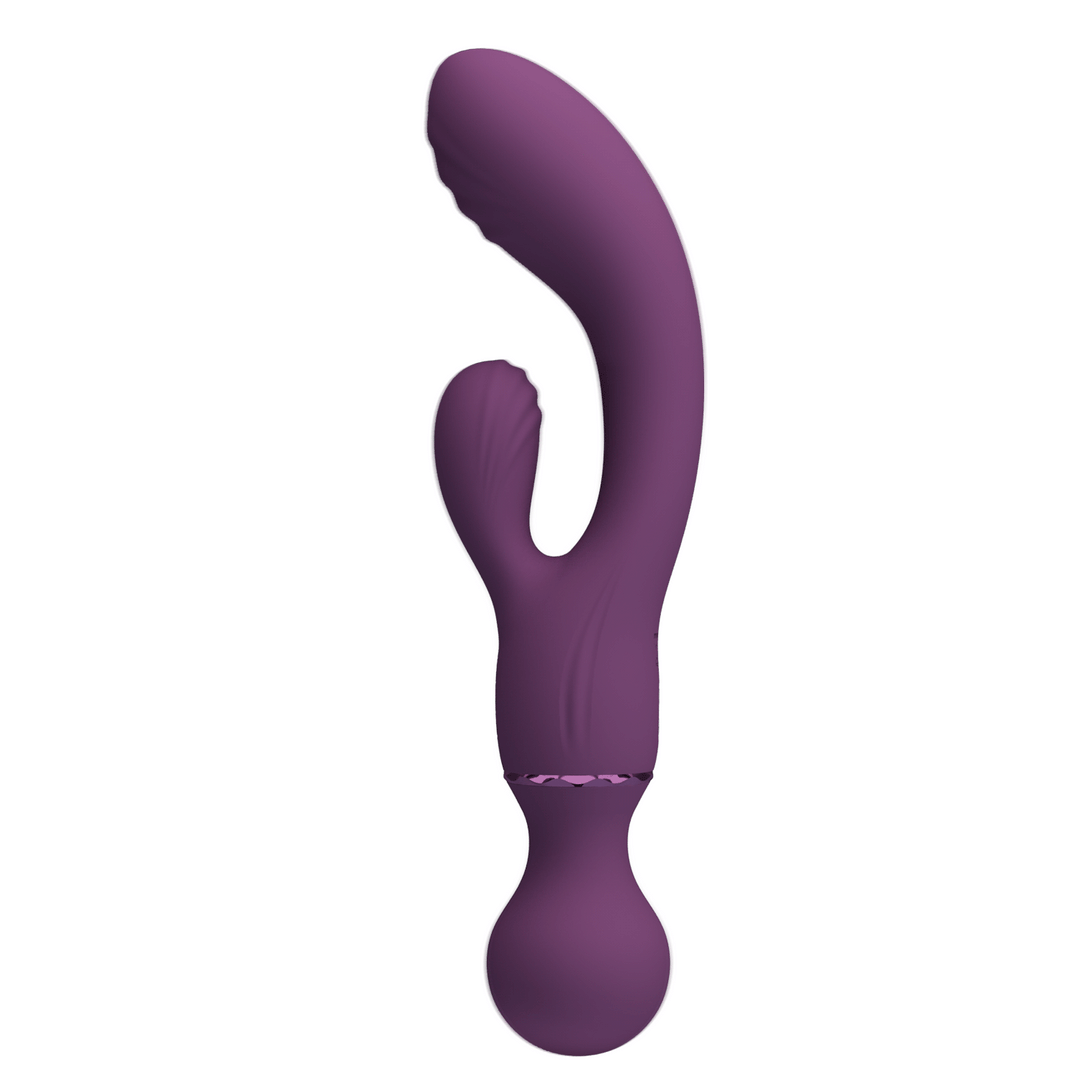 Pretty Love All Rounder Double Head Rabbit Vibrator & Wand