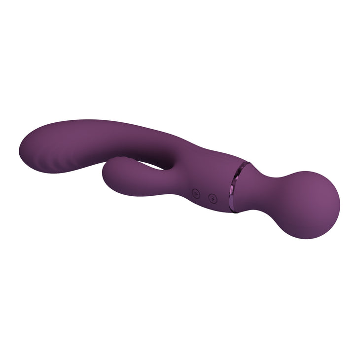 Pretty Love All Rounder Double Head Rabbit Vibrator & Wand
