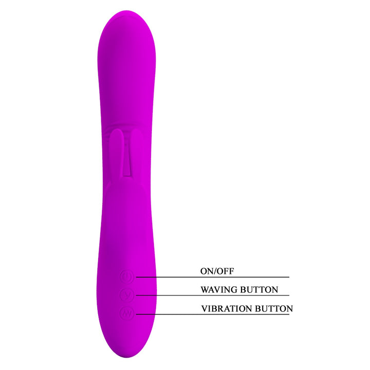 Pretty Love Dylan Rechargeable Nodding Rabbit Vibrator