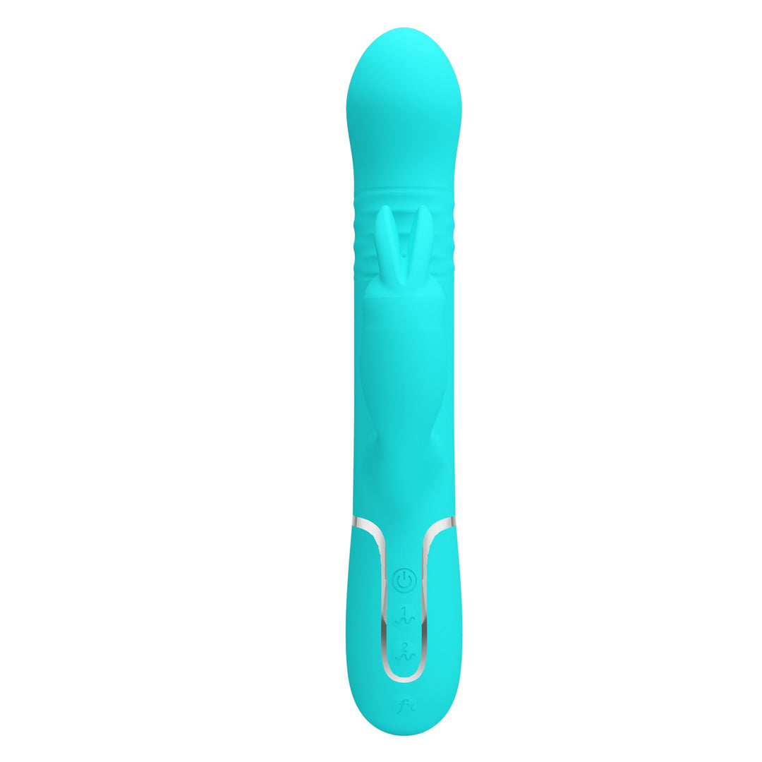 Pretty Love Twinkled Tenderness Thrusting & Rotating Rabbit Vibrator - Coale