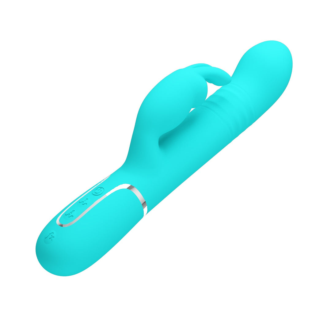 Pretty Love Twinkled Tenderness Thrusting & Rotating Rabbit Vibrator - Coale