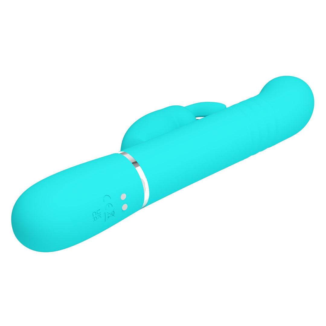 Pretty Love Twinkled Tenderness Thrusting & Rotating Rabbit Vibrator - Coale