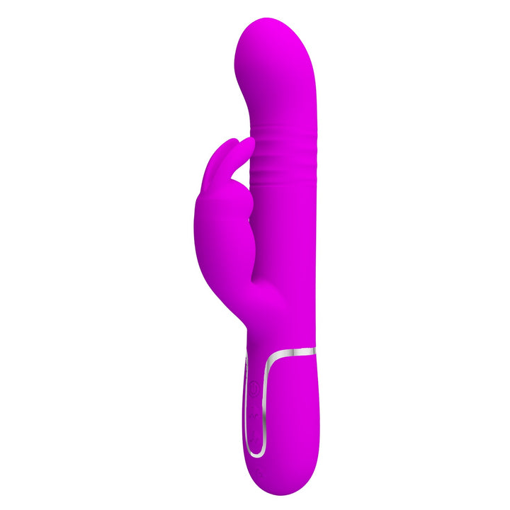 Pretty Love Twinkled Tenderness Thrusting & Rotating Rabbit Vibrator - Coale
