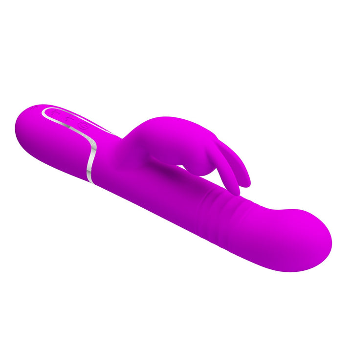 Pretty Love Twinkled Tenderness Thrusting & Rotating Rabbit Vibrator - Coale