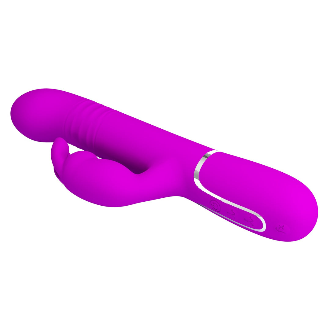 Pretty Love Twinkled Tenderness Thrusting & Rotating Rabbit Vibrator - Coale