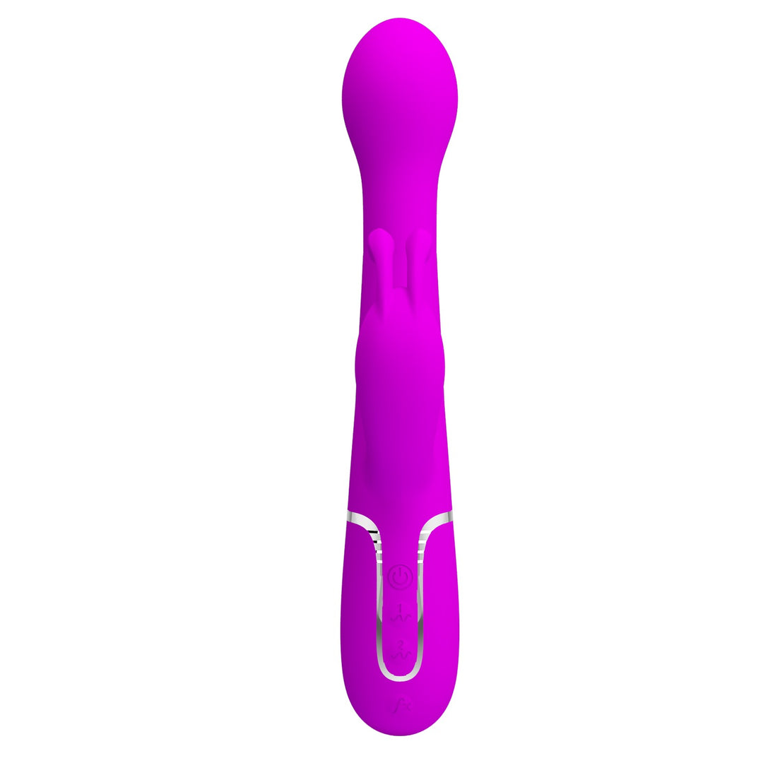 Pretty Love Twinkled Tenderness Thrusting & Rotating Rabbit Vibrator - Dejon