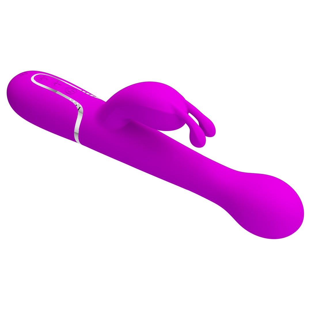 Pretty Love Twinkled Tenderness Thrusting & Rotating Rabbit Vibrator - Dejon