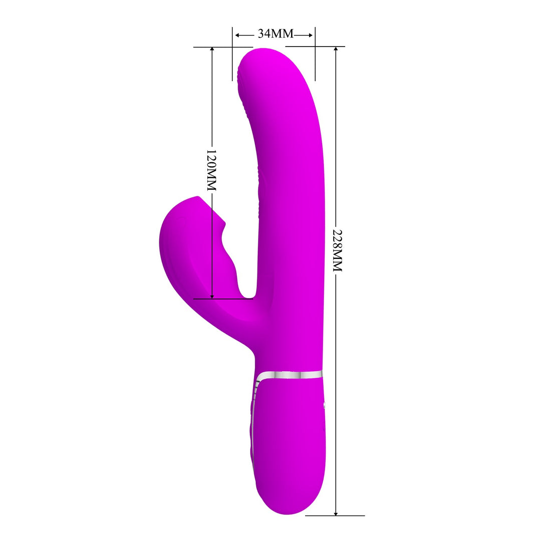 Pretty Love Twinkled Tenderness Thumping Rabbit Vibrator - Perdita