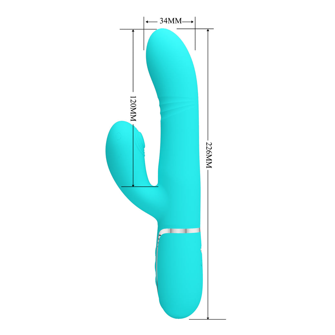 Pretty Love Mariana Thumping & Nodding Vibrating Rabbit Vibrator