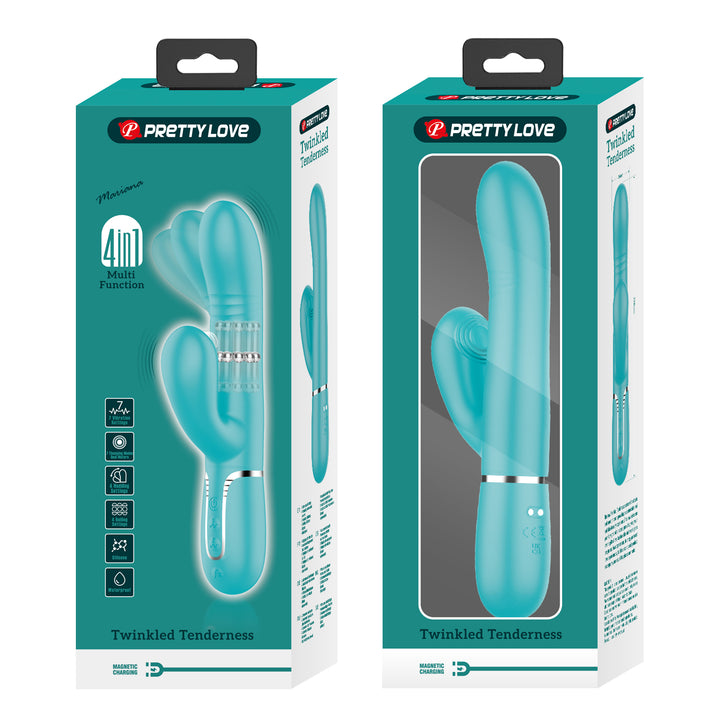 Pretty Love Mariana Thumping & Nodding Vibrating Rabbit Vibrator