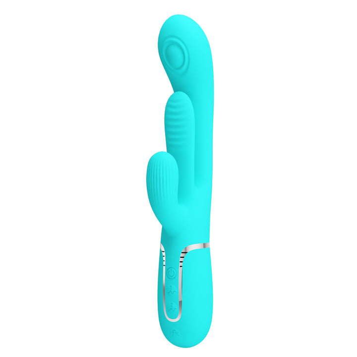 Pretty Love Twinkled Tenderness Thumping & Licking Rabbit Vibrator - Shania