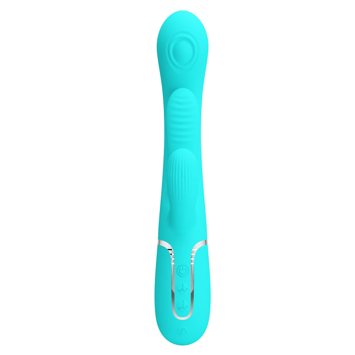 Pretty Love Twinkled Tenderness Thumping & Licking Rabbit Vibrator - Shania
