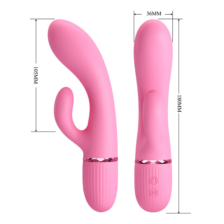 Pretty Love Marski Rechargeable Rabbit Vibrator - Rabbit Vibrator - Australia - Sexy Devil