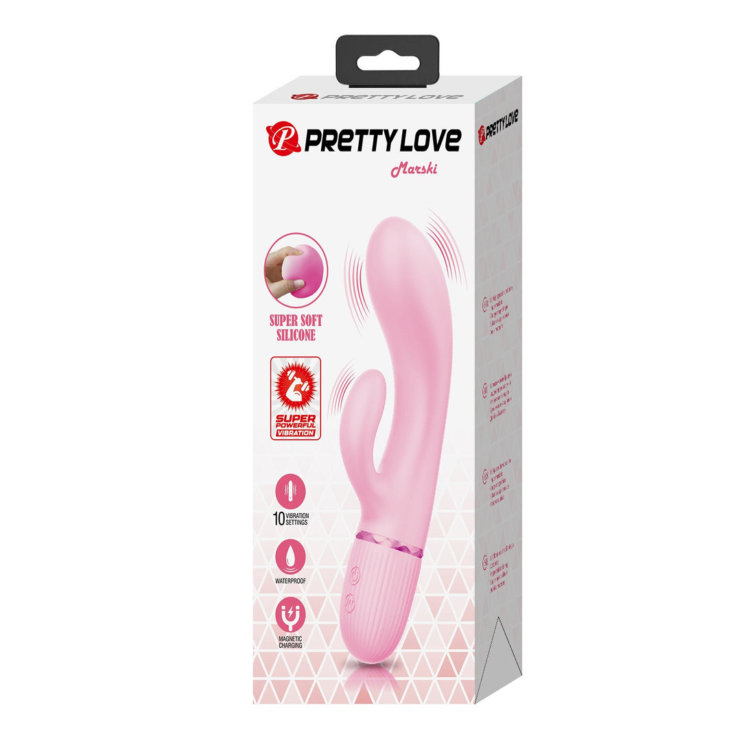 Pretty Love Marski Rechargeable Rabbit Vibrator - Rabbit Vibrator - Australia - Sexy Devil