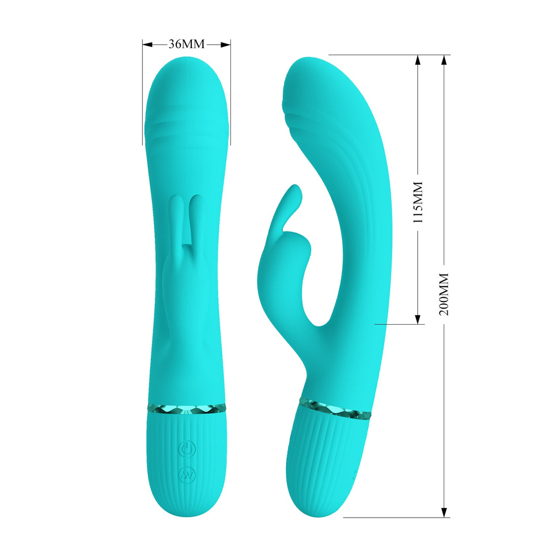 Pretty Love Scocco Rechargeable Rabbit Vibrator