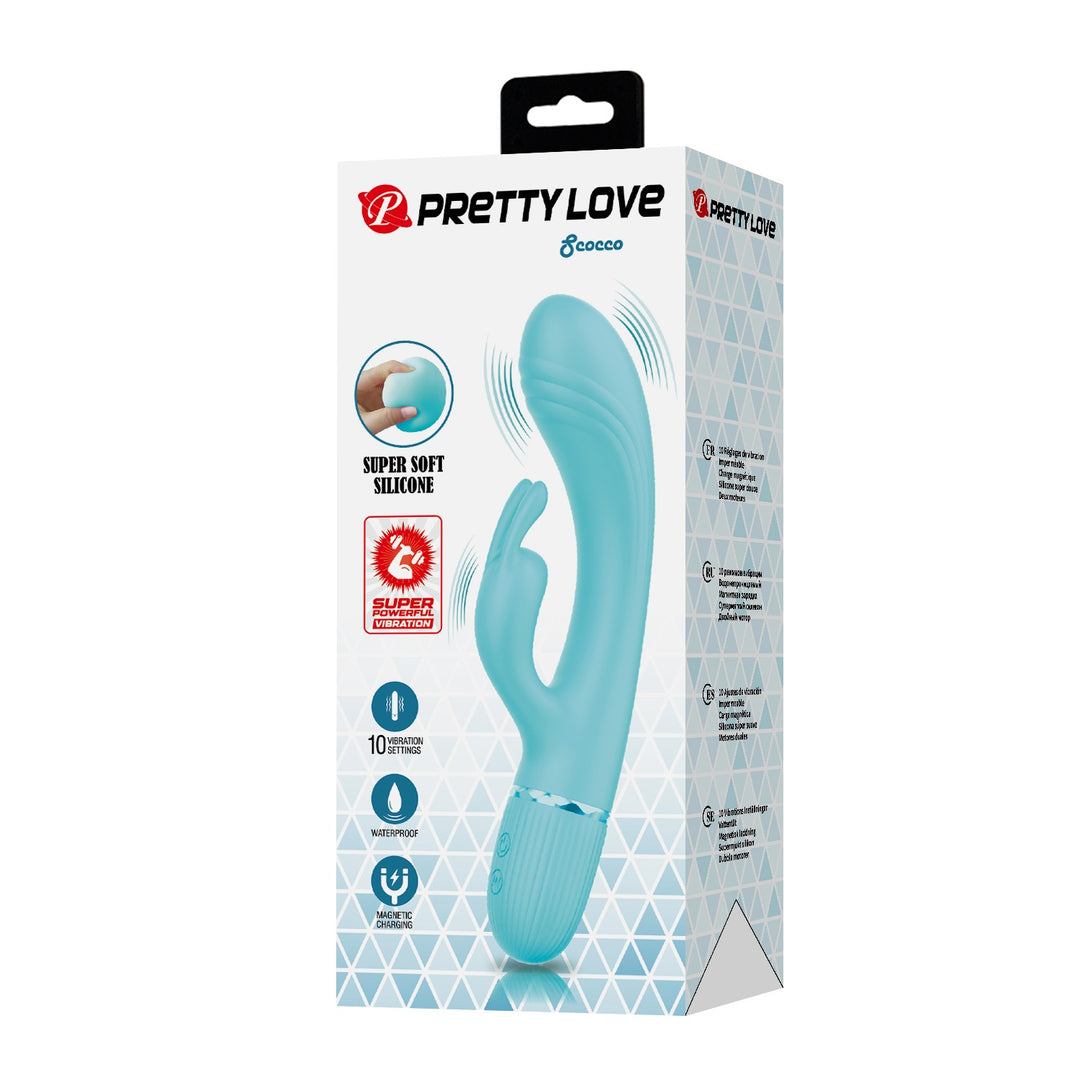 Pretty Love Scocco Rechargeable Rabbit Vibrator