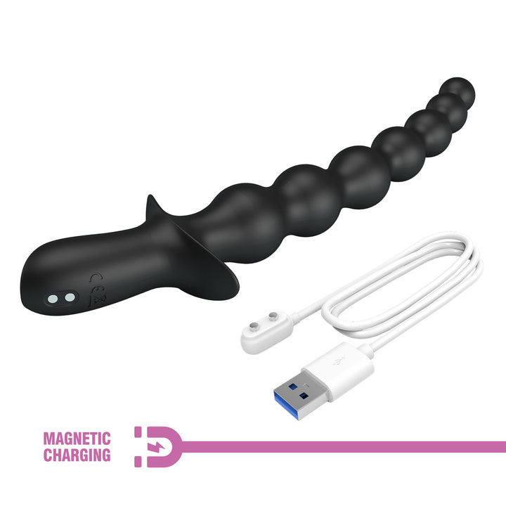 Pretty Love Rigdon 10" Vibrating Power Anal Beads