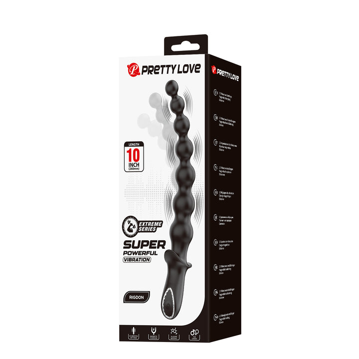 Pretty Love Rigdon 10" Vibrating Power Anal Beads