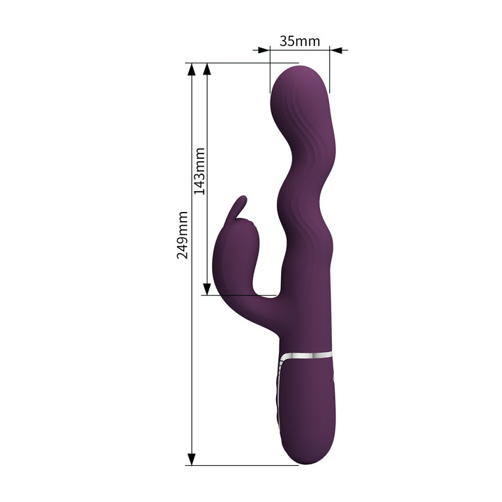 Pretty Love Laursen Vibrating & Waving Rabbit Vibrator