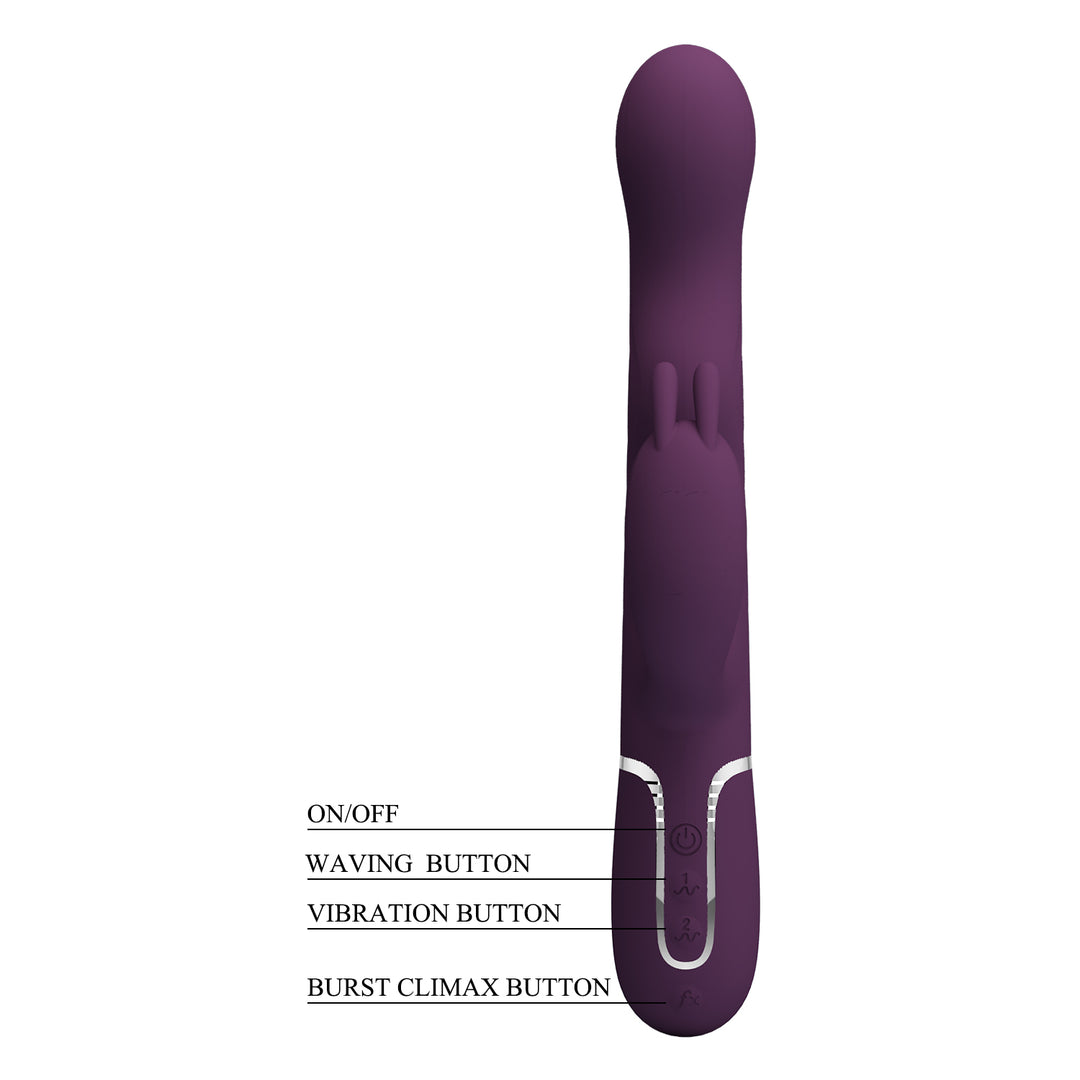 Pretty Love Laursen Vibrating & Waving Rabbit Vibrator