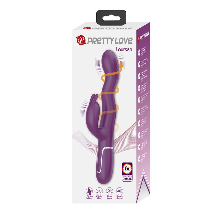 Pretty Love Laursen Vibrating & Waving Rabbit Vibrator