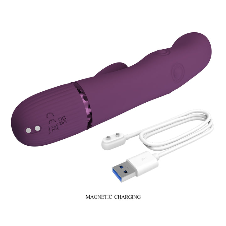 Pretty Love Zach Four Side Thumping Rabbit Vibrator