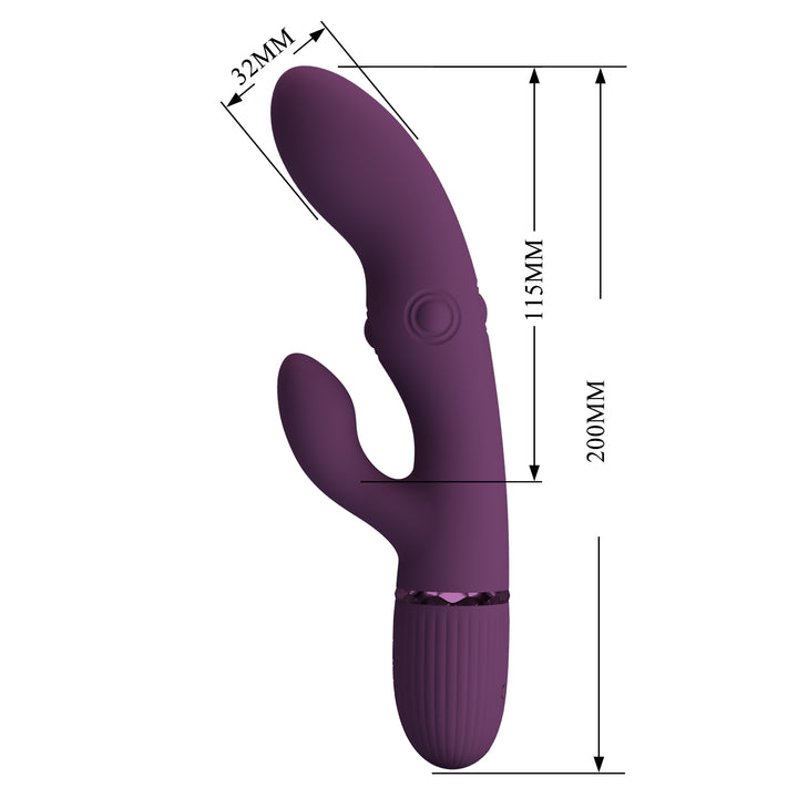 Pretty Love Zach Four Side Thumping Rabbit Vibrator
