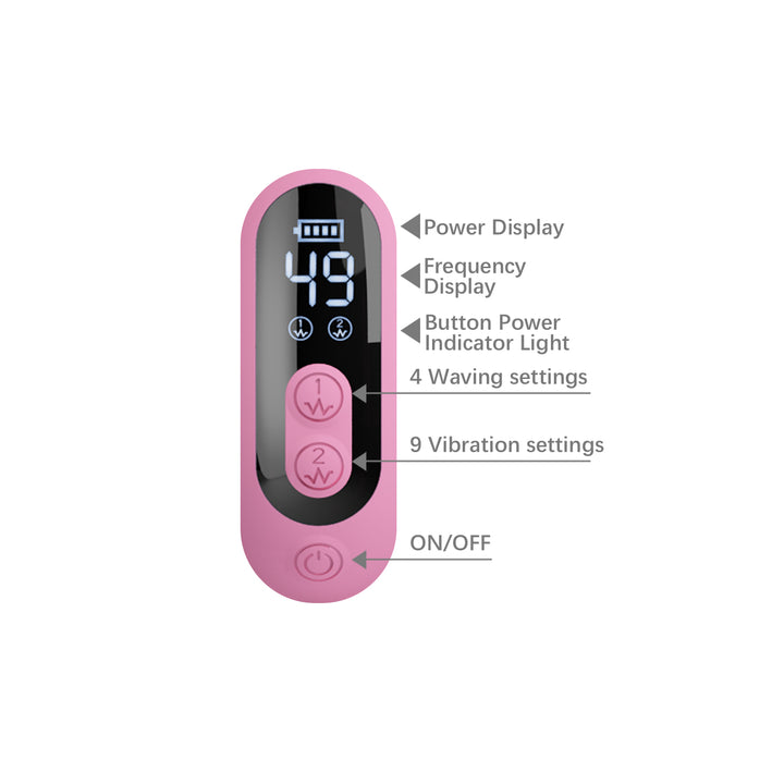 Pretty Love Tapping & Vibrating Rabbit LED Display