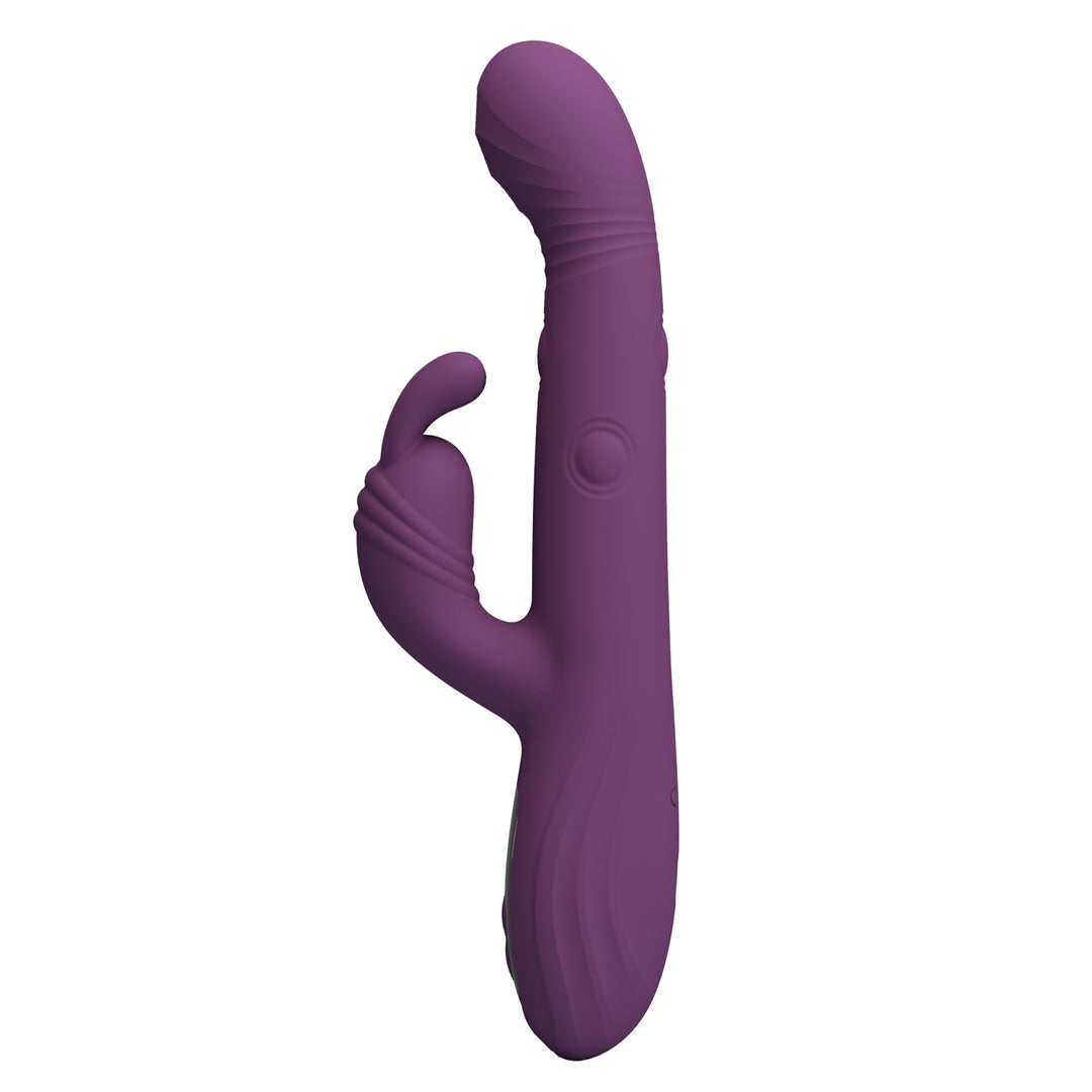 Pretty Love Rechargeable Thumping & Nodding Rabbit Vibrator