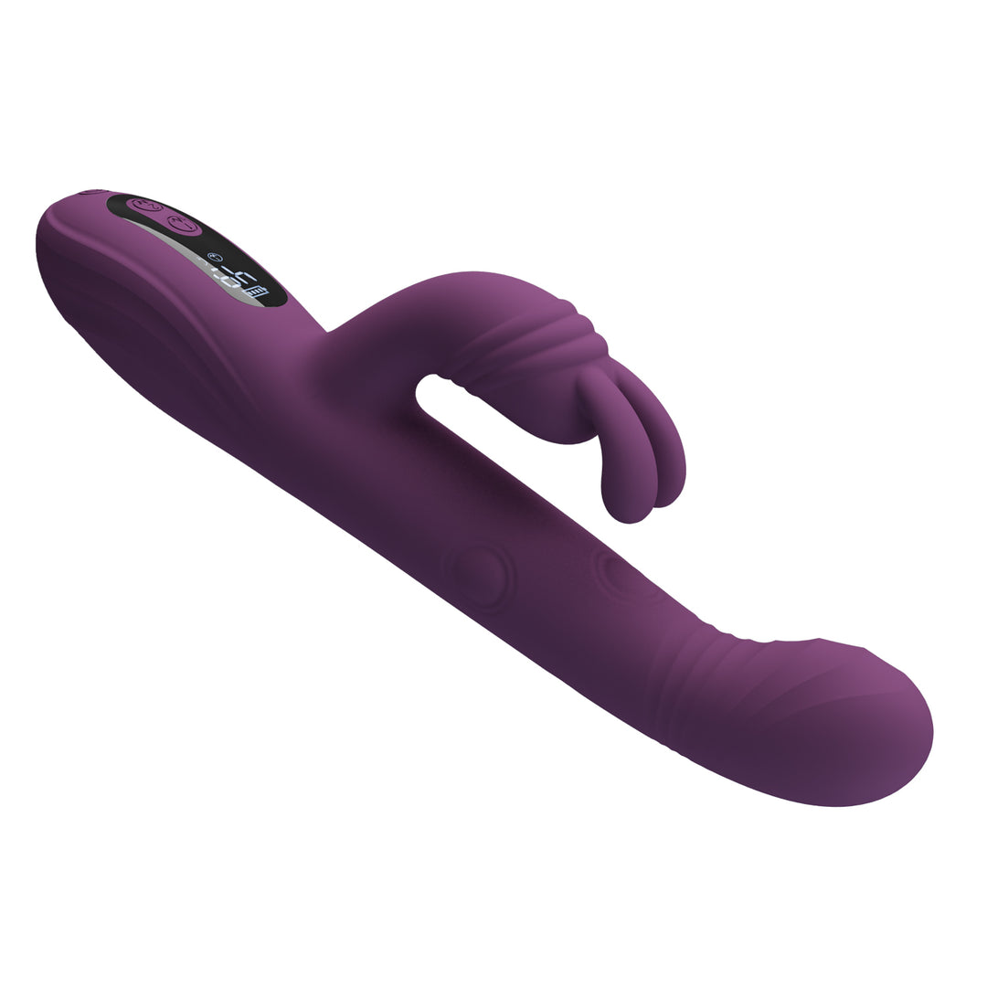 Pretty Love Rechargeable Thumping & Nodding Rabbit Vibrator