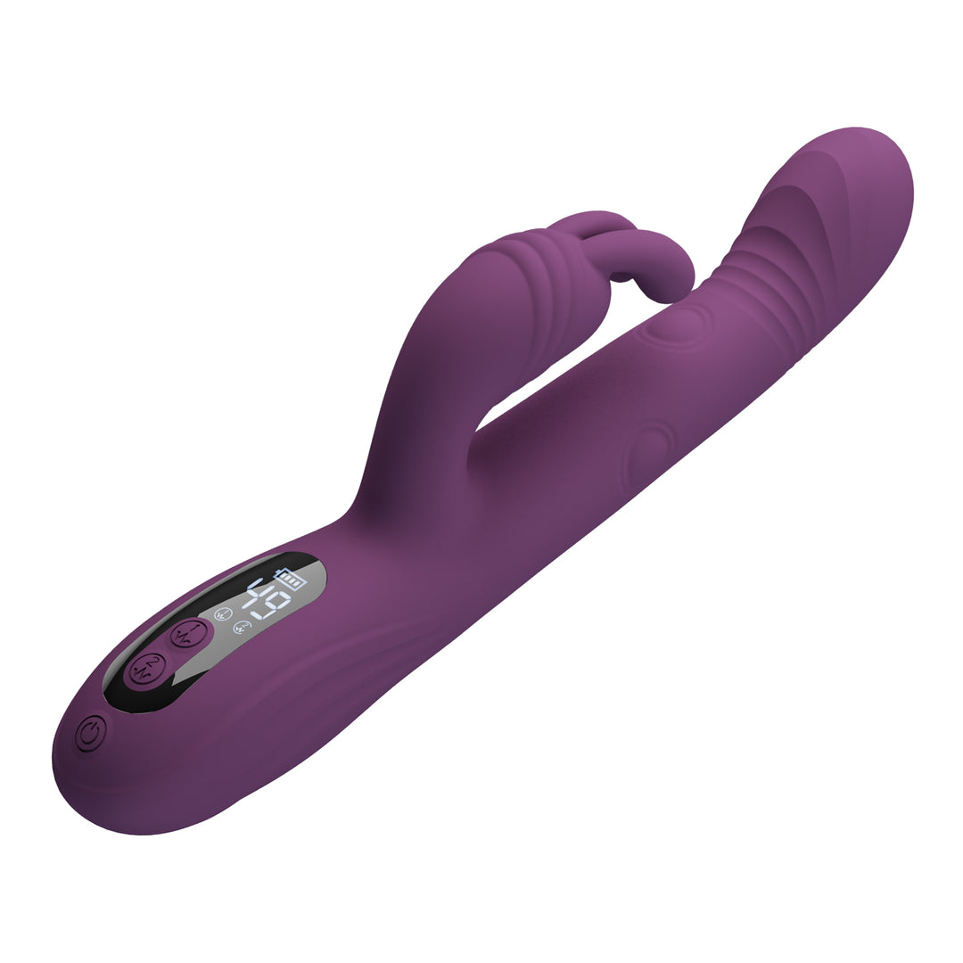 Pretty Love Rechargeable Thumping & Nodding Rabbit Vibrator