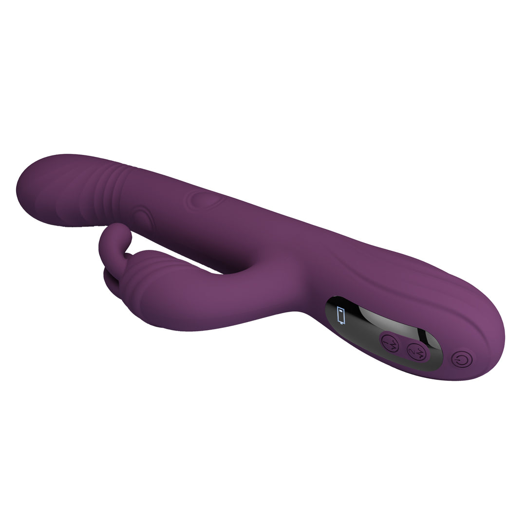 Pretty Love Rechargeable Thumping & Nodding Rabbit Vibrator