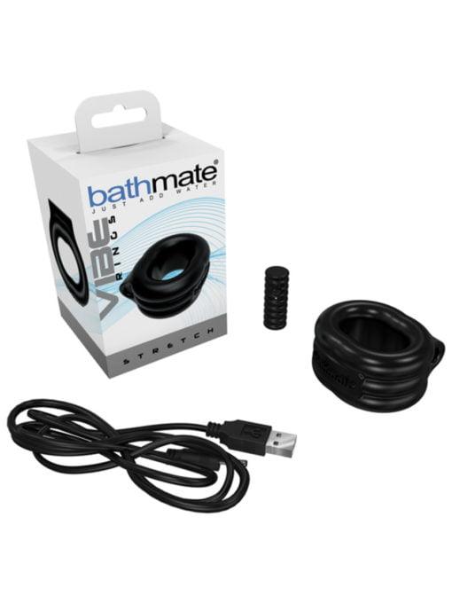 Bathmate Rechargeable Vibrating Stretch Vibrating Cock Ring