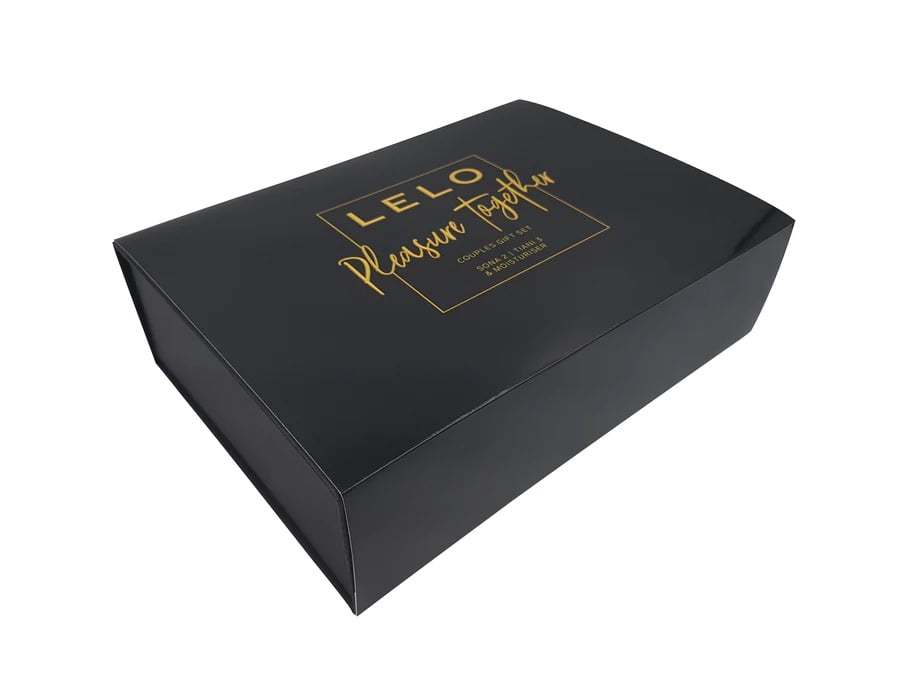 Lelo Pleasure Together Couples Gift Set - Black