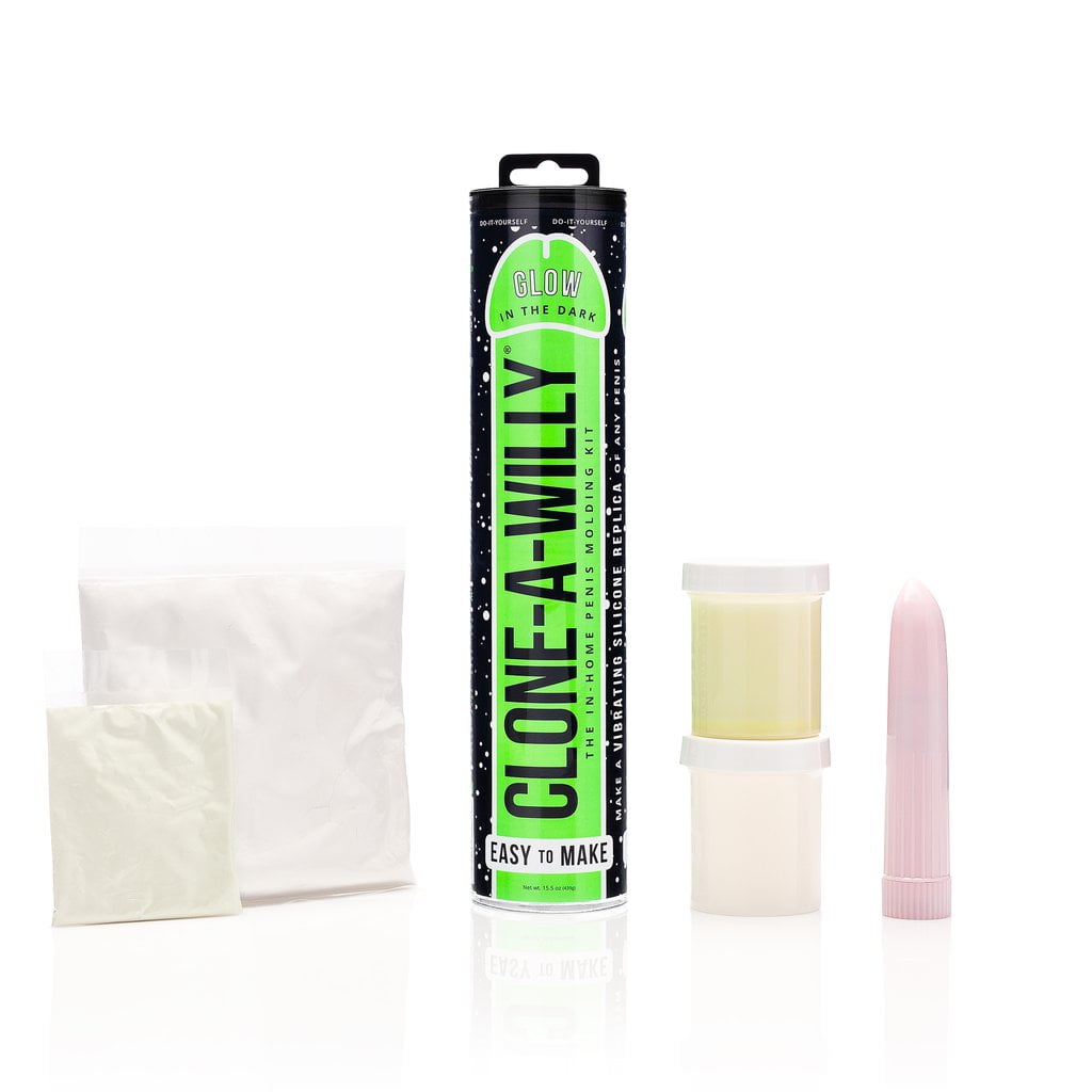 Clone-A-Willy Vibrator Glow Green