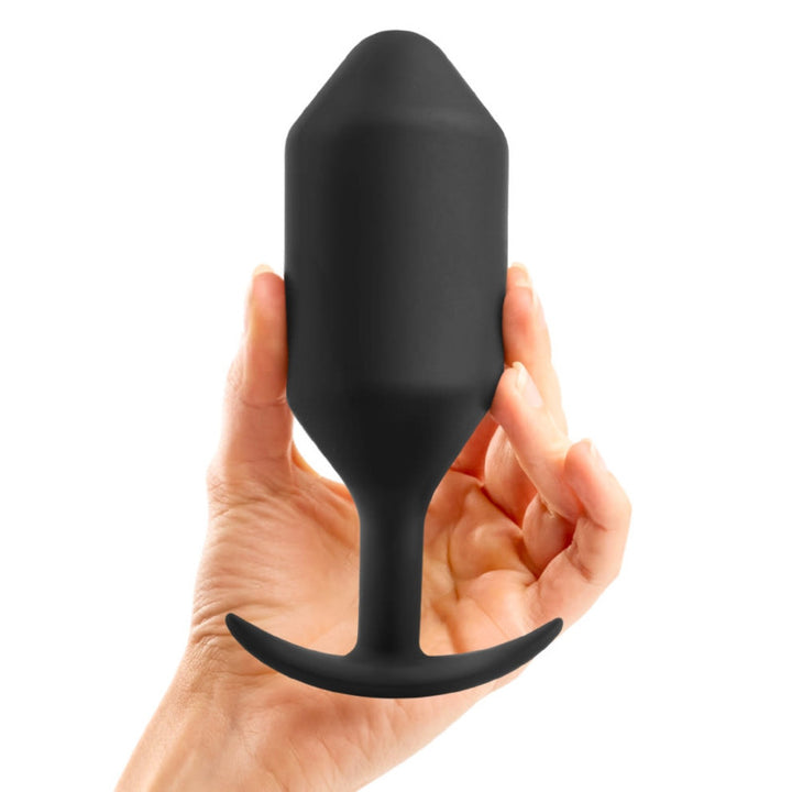 b-Vibe Weighted Snug Plug 6 - Butt Plug - Australia - Sexy Devil