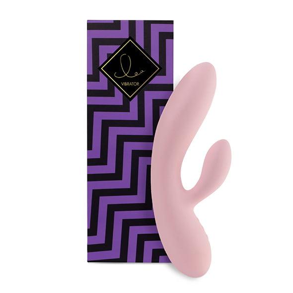 FeelzToys Lea Rechargeable Rabbit Vibrator - Soft Pink