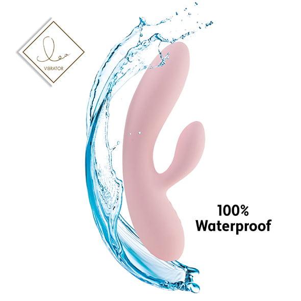 FeelzToys Lea Rechargeable Rabbit Vibrator - Soft Pink