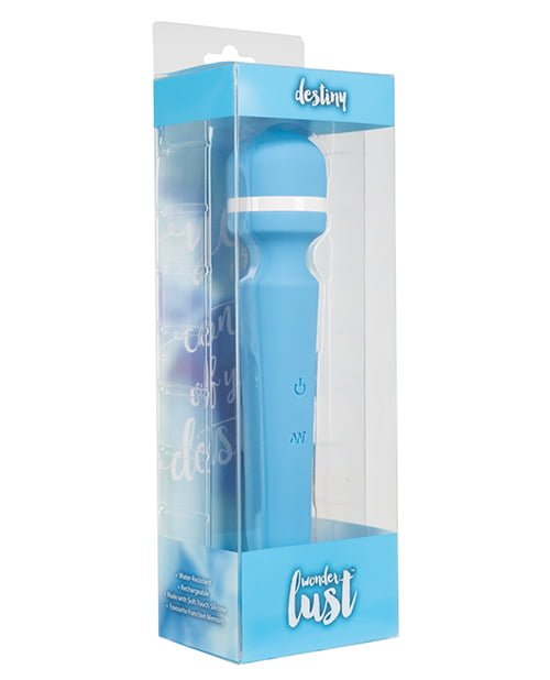 BMS Wonderlust Destiny Rechargeable Wand - Blue