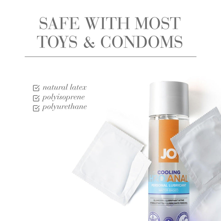 Jo H2O Cooling Anal Water Based Lubricant 60ml