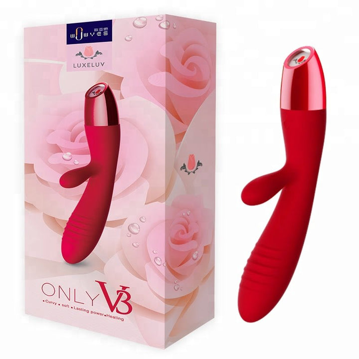 Only V3 Rechargeable Heating Rabbit Vibrator