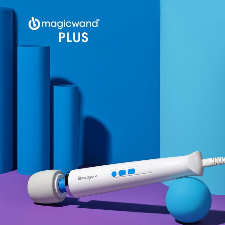 Magicwand Plus Variable Speed Plug-In Power Massager - White