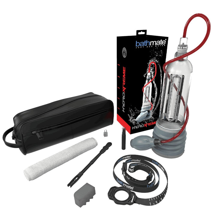 Bathmate Hydroxtreme5 Hydro Pump and Kit Clear