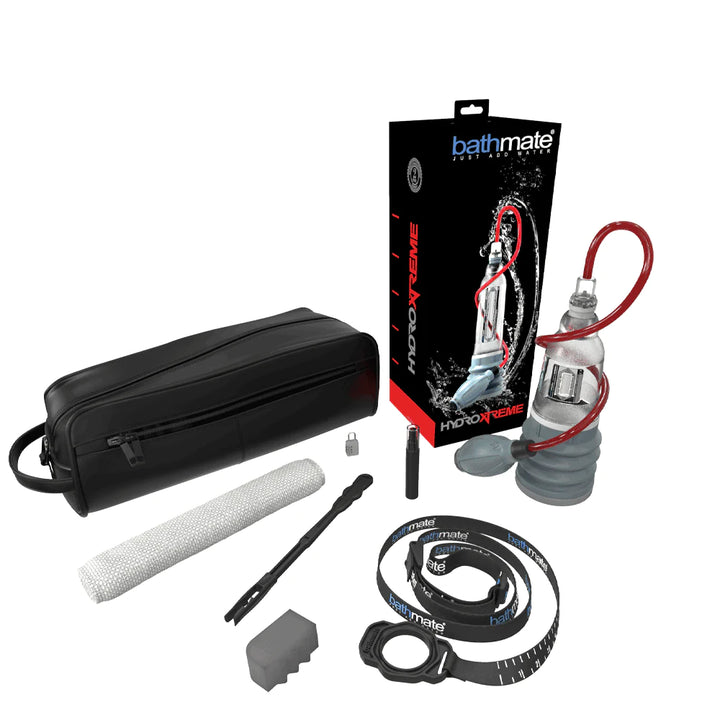 Bathmate Hydroxtreme3 Hydro Pump and Kit Clear