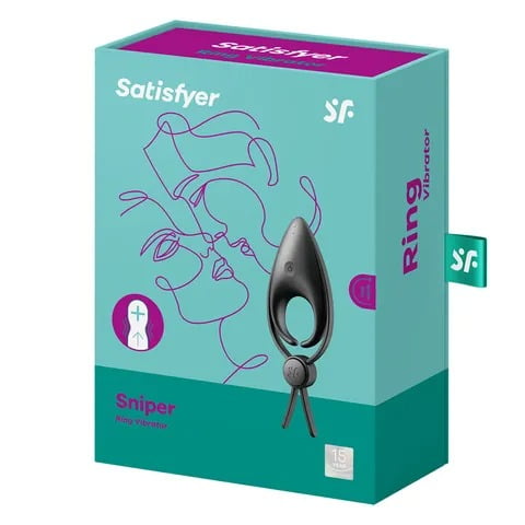 Satisfyer Sniper Vibrating Adjustable Lasso Cock Ring