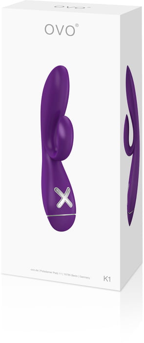 OVO K1 Rabbit Vibrator - Violet