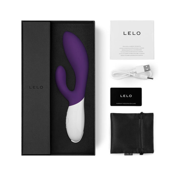 Lelo INA 2 Rabbit Vibrator - Purple