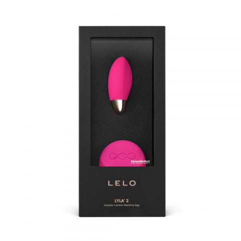 Lelo LYLA 2 Remote Vibrating Bullet - Cerise