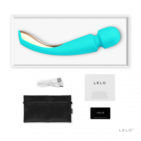 Lelo SMART WAND 2 Large Massager - Aqua